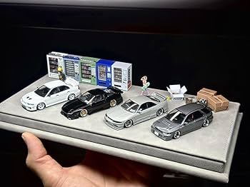 MINIGT サイズ 1/64 MIBO ディスプレイケース　20個セット Amazon.co.jp: MIBO 1/64スケールミニカー用ライト付き